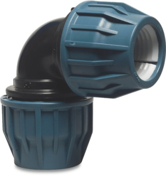 Klemkoppeling Knie 90°