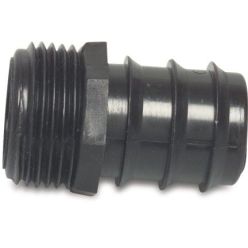 PP Slangtule buitendraad x barbed 1/2" x 25mm