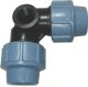 Unidelta Tyleen Knie 90° knel x binnendraad x knel 25mm x 1/2
