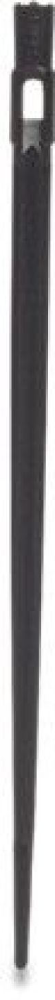 Steekpen spike zwart lengte 16,5cm breedte 7,5mm